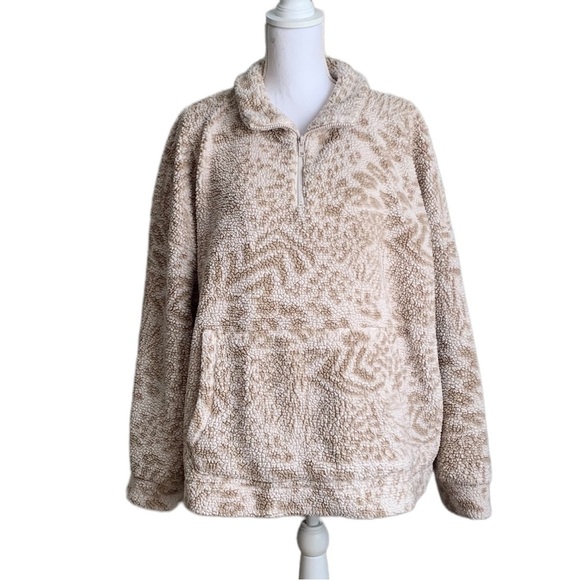 American Eagle Outfitters Teddy Coat Pullover Size XL - Picture 11 of 17